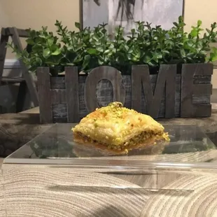 Pistachio baklava