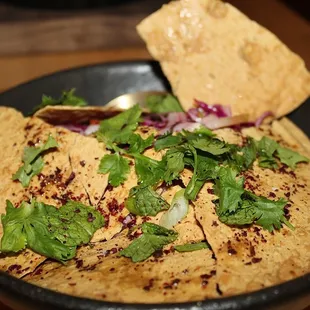 The Fattoush Chopped Salad was made with Red Cabbage, Apples &amp; Candied Pecans.