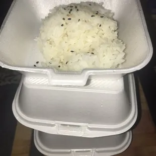 Rice x3 (my personal fav)