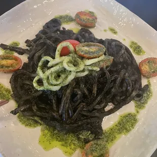 Squid Ink Udon