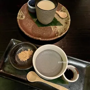 Roasted Green Tea Panna Cotta