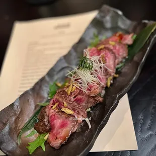 Wagyu Beef Tataki