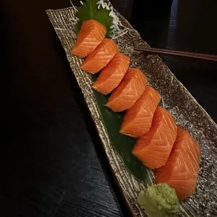 King Salmon Sashimi