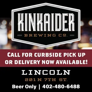 We deliver in Lincoln 4-8pm daily!  We deliver to Omaha Tues-Thurs., get your orders in by 4:00pm!  bit.ly/orderkinkaiderlnk