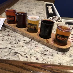 Beer flight!
