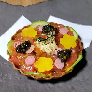 Dry-aged Bluefin Tuna Tartare