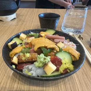 Starting Chirashi Bowl