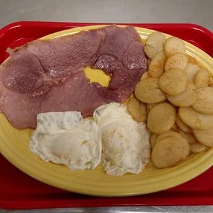 Deluxe ham platter at kinlaws welcome grill