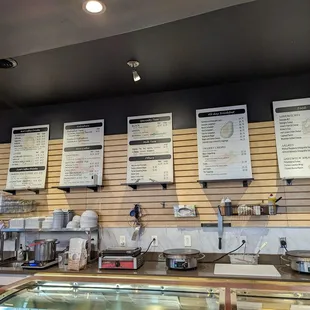 Menus (zoom in).