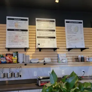 sushi and sashimi, interior