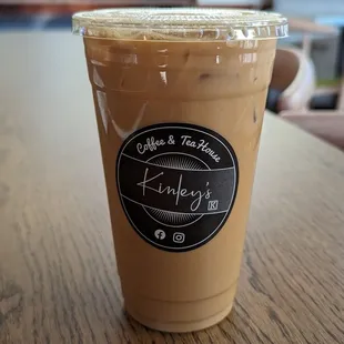 Thai iced coffee