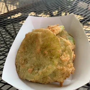 Fried green tomatoes