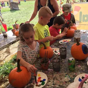 Pumpkin painting