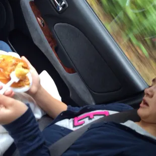 Despite being cold, one of the best apple dumplings I have ever had!