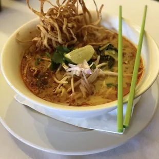 Kao Soi tradition northern curry noodle. A must have !