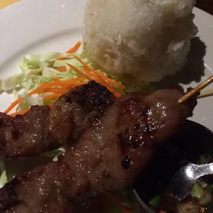 BBQ Pork Skewers