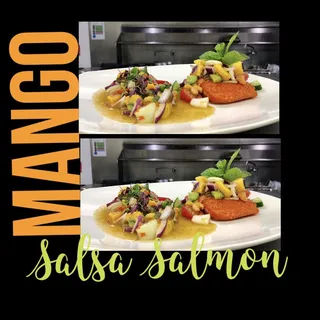 Mango Salsa Salmon