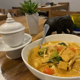 Chicken Red Curry Meal