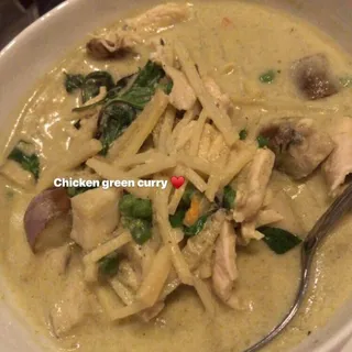 Green Curry Chicken Lunch
