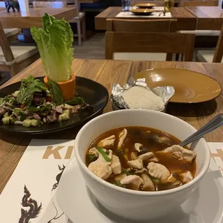 Tom Yum Chicken Soup