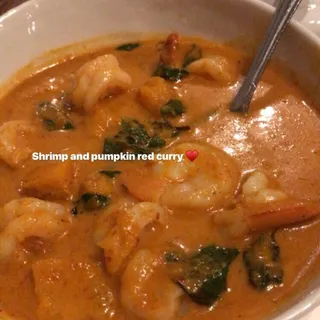 Pumpkin Shrimp Curry
