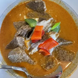 Panang Tender Beef Curry