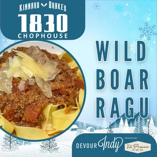 Wild Boar Ragu
