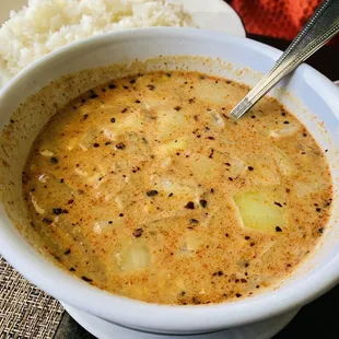 Massamun Curry - watered down curry soup