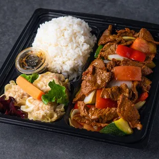 Thai Pepper Steak Lunchbox