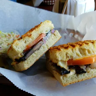 Portobello Mushroom Panini