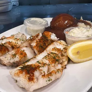 Baked cod