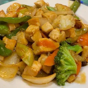 Chicken stir fry
