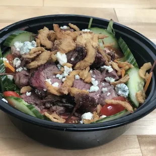 brisket bleu rockin&apos; salad!