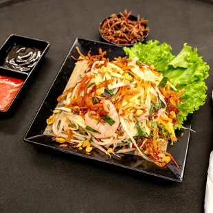 salads, food