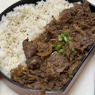 Japanese beef bowl