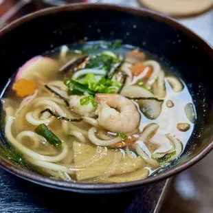 Seafood udon