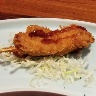 Chicken Katsu Udon Soup