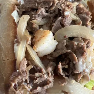 Shrimp Cheesesteak
