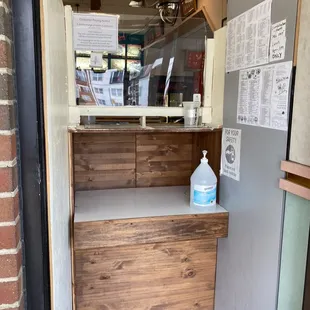 Take out Window