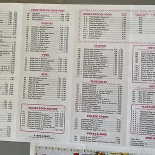 Menu - 9/1/2021