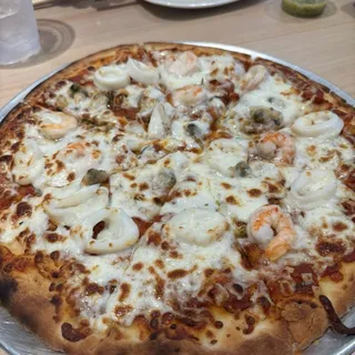 Pizza Tom Yum Seafood