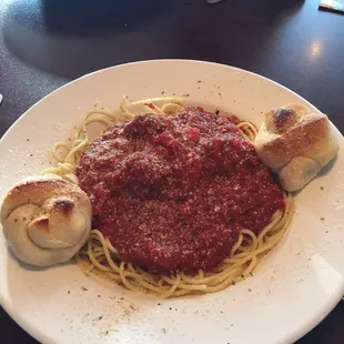 Spaghetti and Meatballs