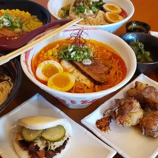 ramen and noodles, food