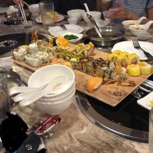 the sushi before was eviscerated by me, mcbrock