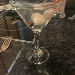 Lychee martini
