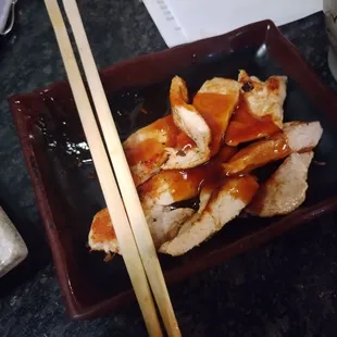 Chicken teriyaki.
