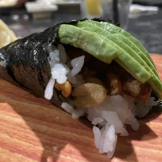 Peanut Avocado Hand Roll