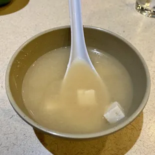 Complimentary Miso Soup