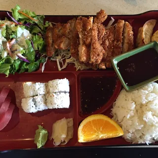 Chicken Katsu Deluxe Bento Box Lunch