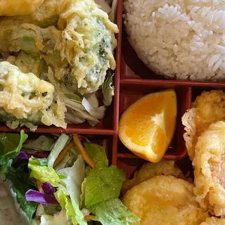 Vegetable Tempura Lunch